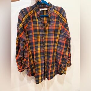 We The Free Summer Daydream Plaid Buttondown